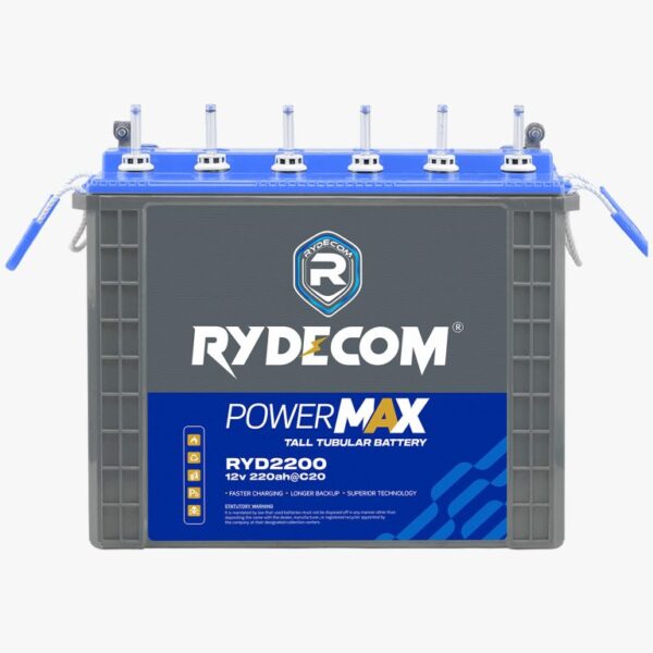 RYDECOM Tubular Inverter Battery (220Ah/12V )